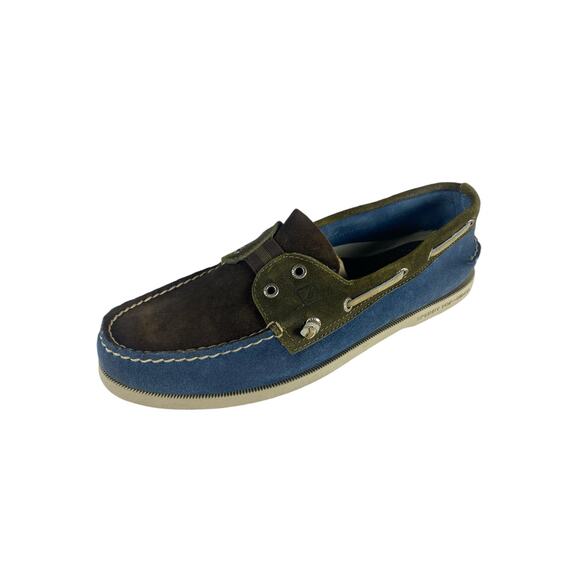 Sperry Top Sider non marking Blue boat shoes size 11.5 - Picture 6 of 10